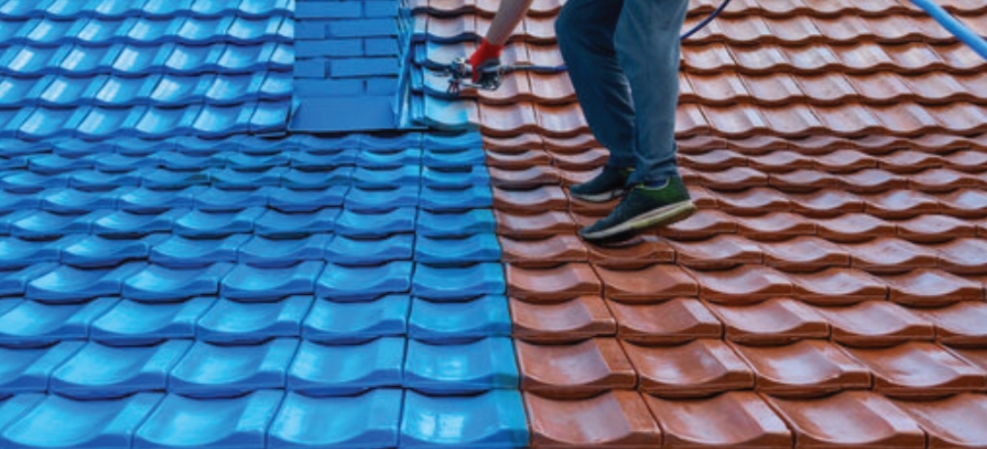 Paint on roofs