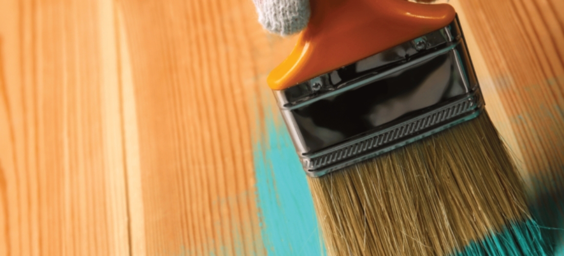 Paint on wood